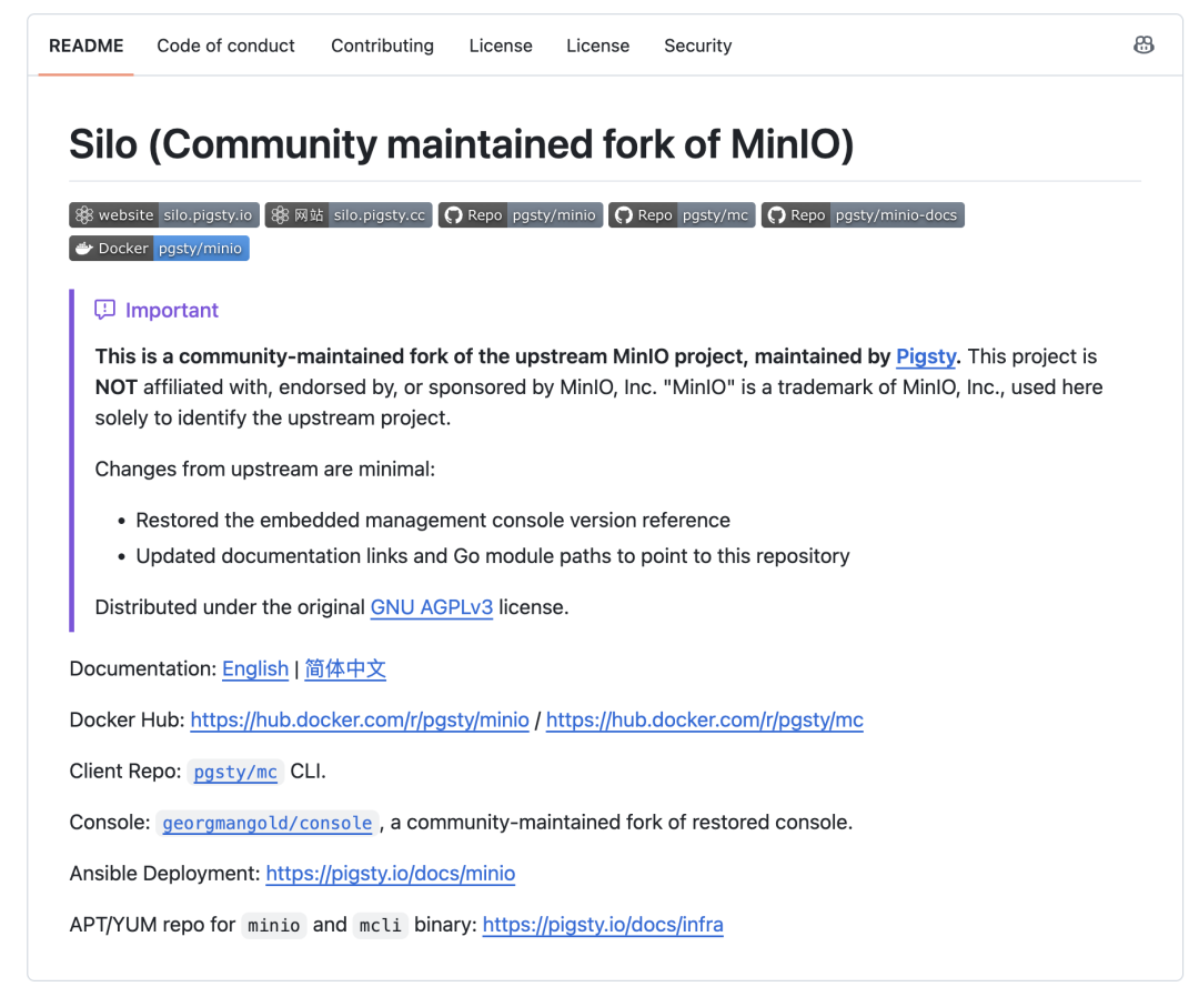 更名前的 GitHub README