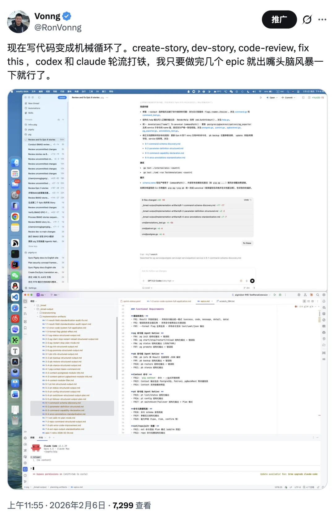 Story 开发与审查循环