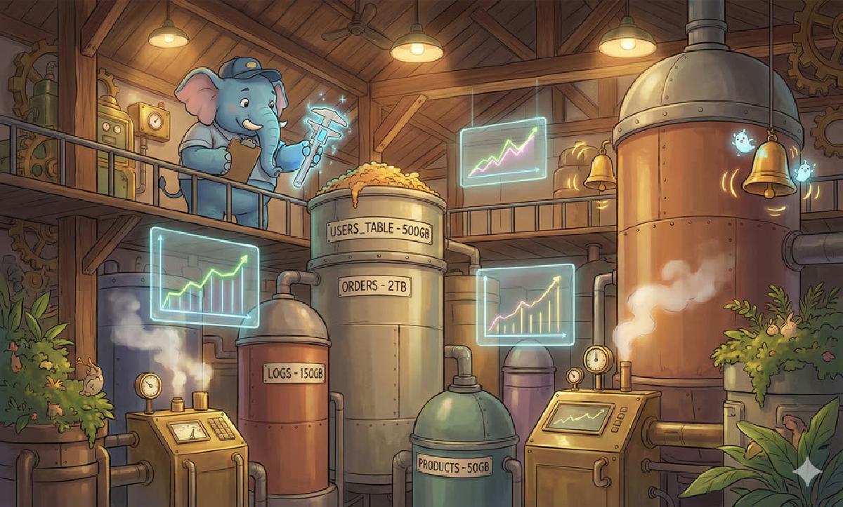 Monitoring Table Size in PostgreSQL