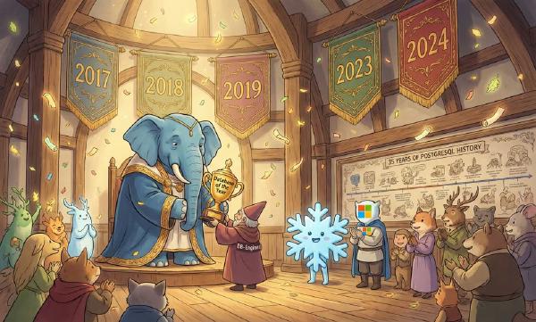 PostgreSQL Wins 2024 Database of the Year Award! (Fifth Time)