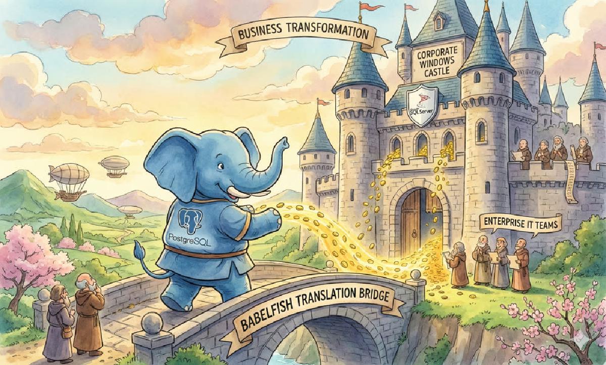 Can PostgreSQL Replace Microsoft SQL Server?