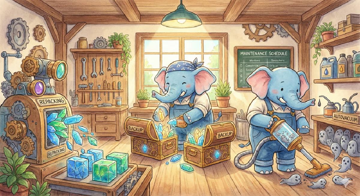 PostgreSQL Routine Maintenance