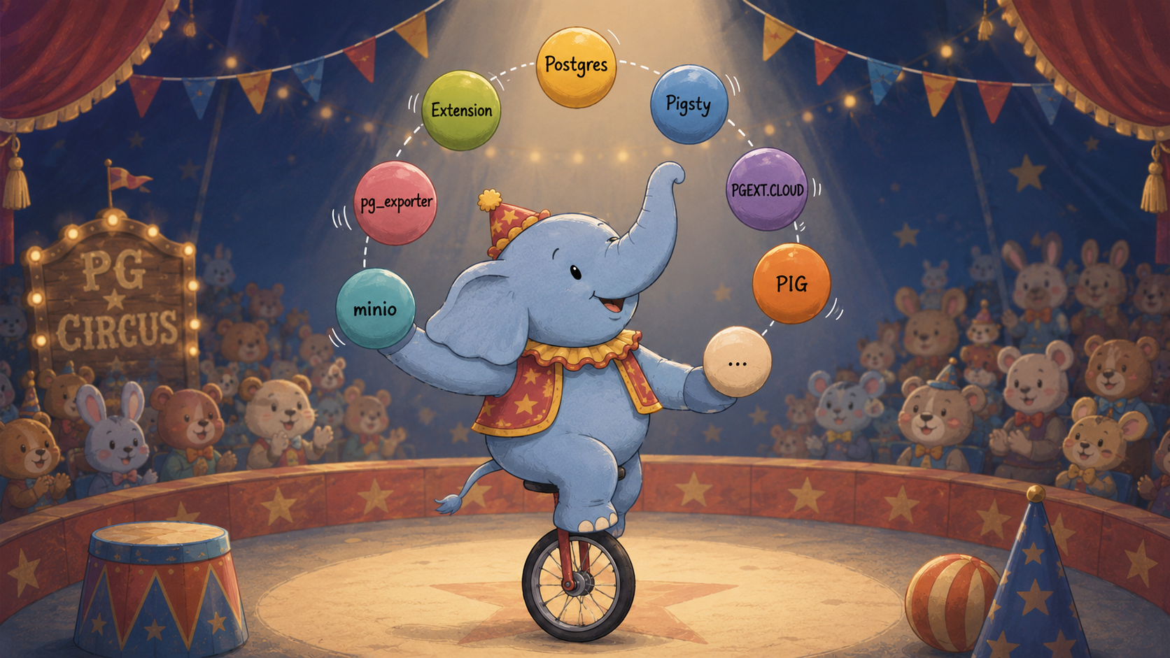 An elephant illustration for the maintainability section.
